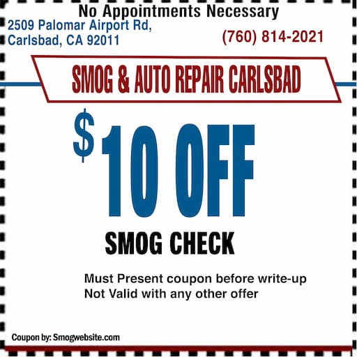 Smog Check Coupon Carlsbad Smog Check Coupon Carlsbad