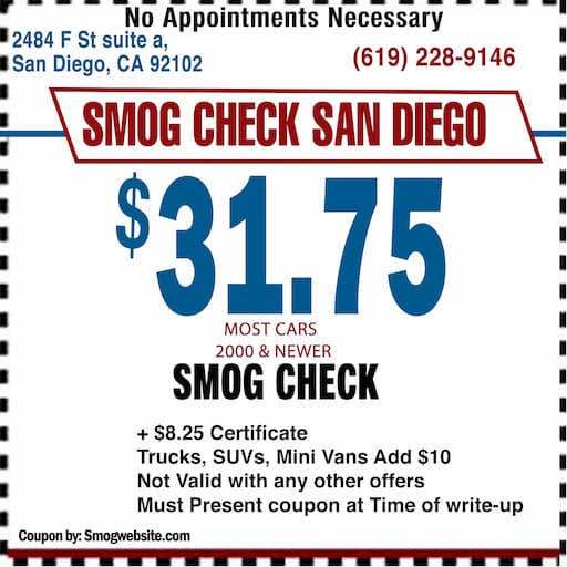 Smog Check Coupon San Diego Smog Check Coupon San Diego